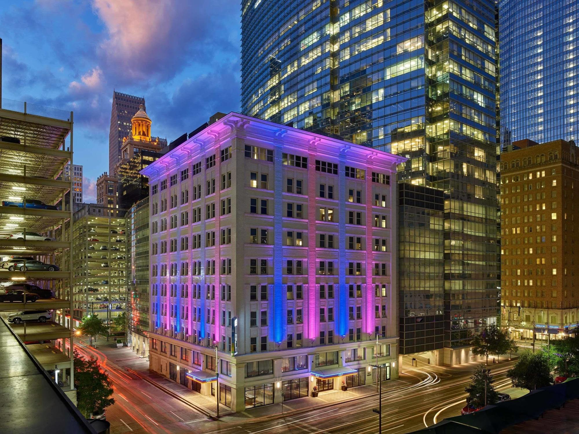 Aloft Houston Downtown Hotel Exterior photo